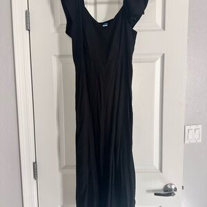 Old Navy Black Maxi Dress